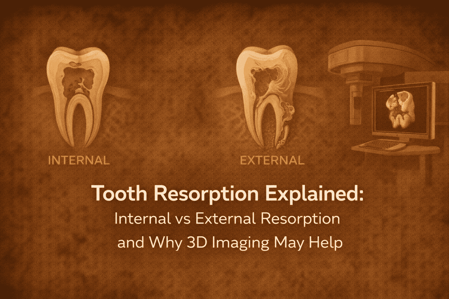 Tooth Resorption Explained: Internal vs External Resorption and Why 3D Imaging May Help